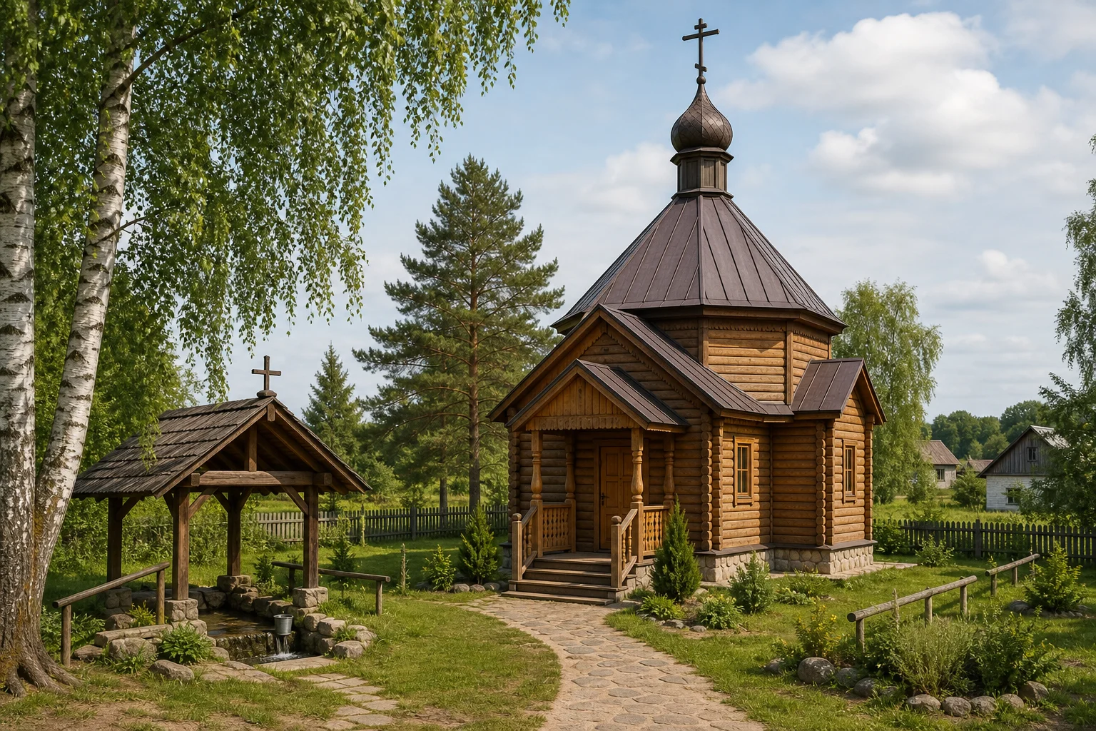Гута, часовня правосл. (дерев.)