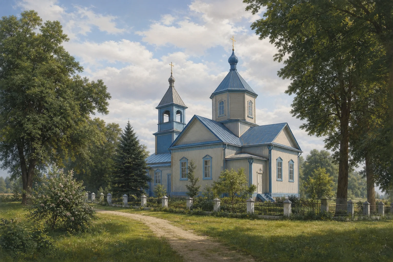 Хомск, церковь Покровская