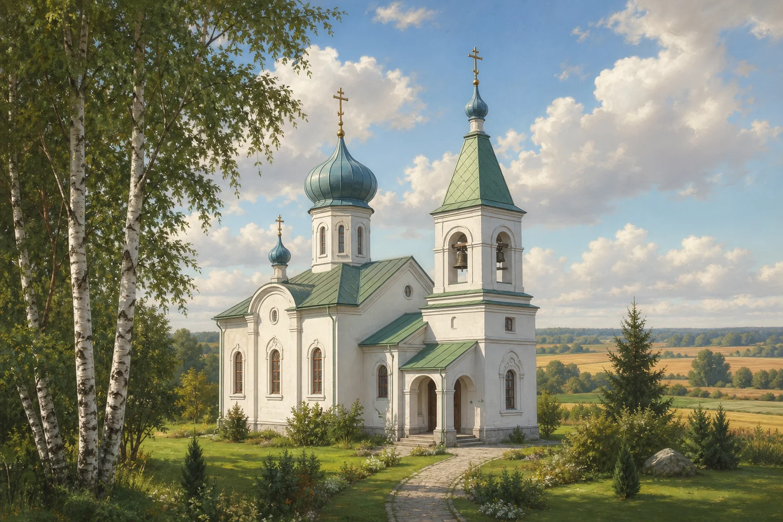 Храм иконы Божией Матери «Спорительница хлебов» в Горках
