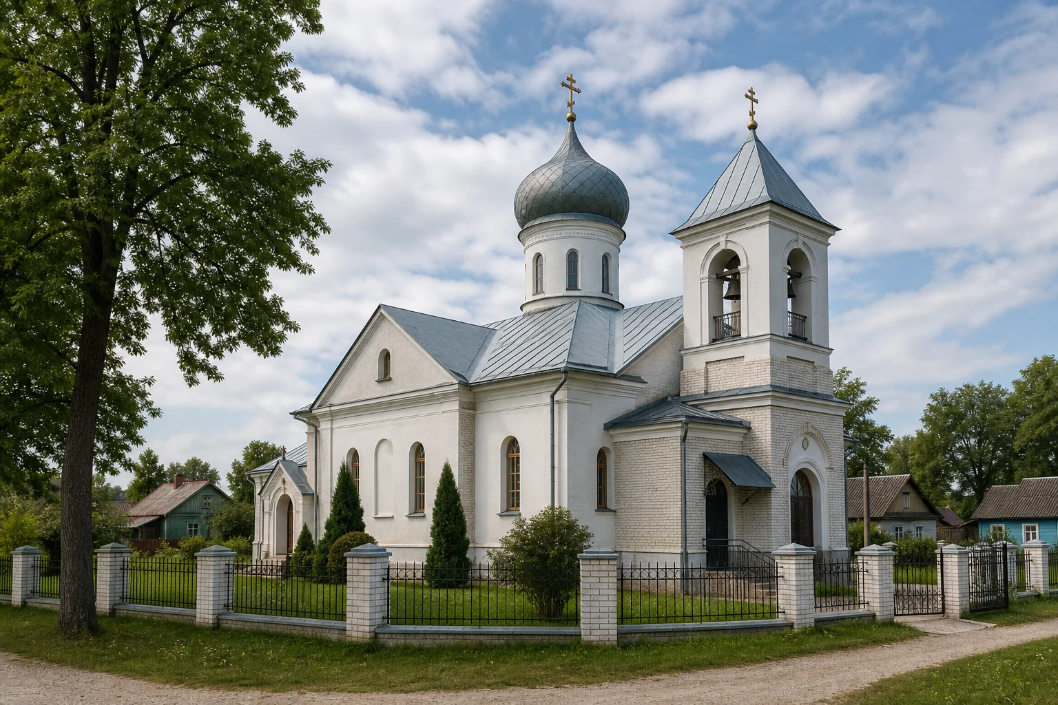 Храм Казанской иконы Божией Матери в с. Бережно