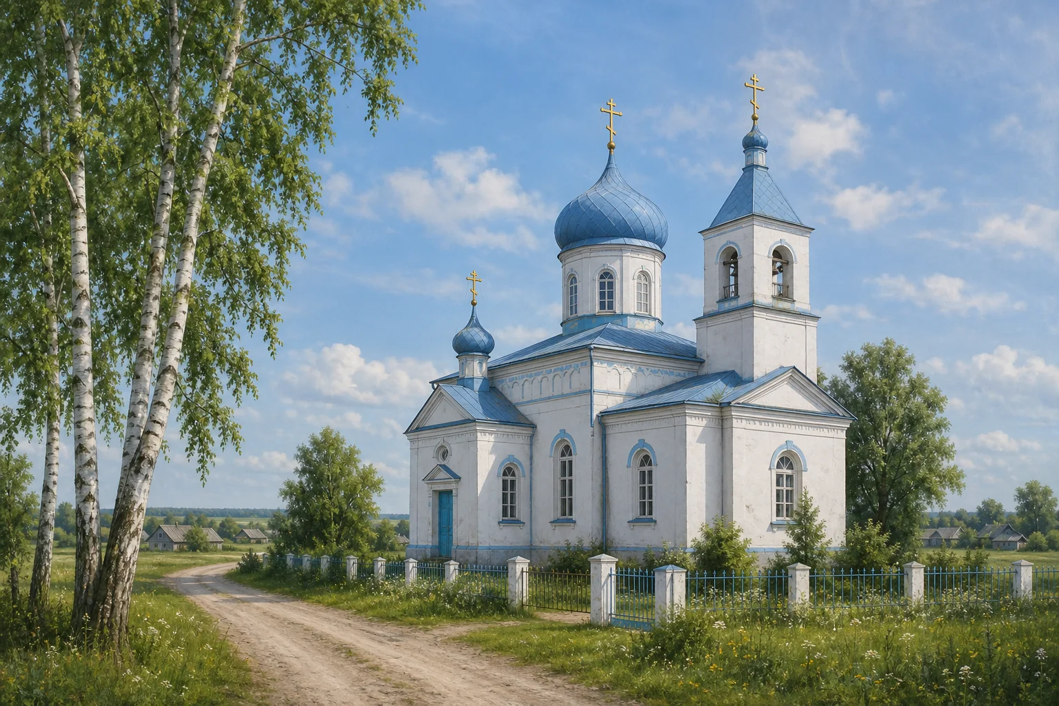 Храм Нерукотворного Образа Христа Спасителя в Рубеле