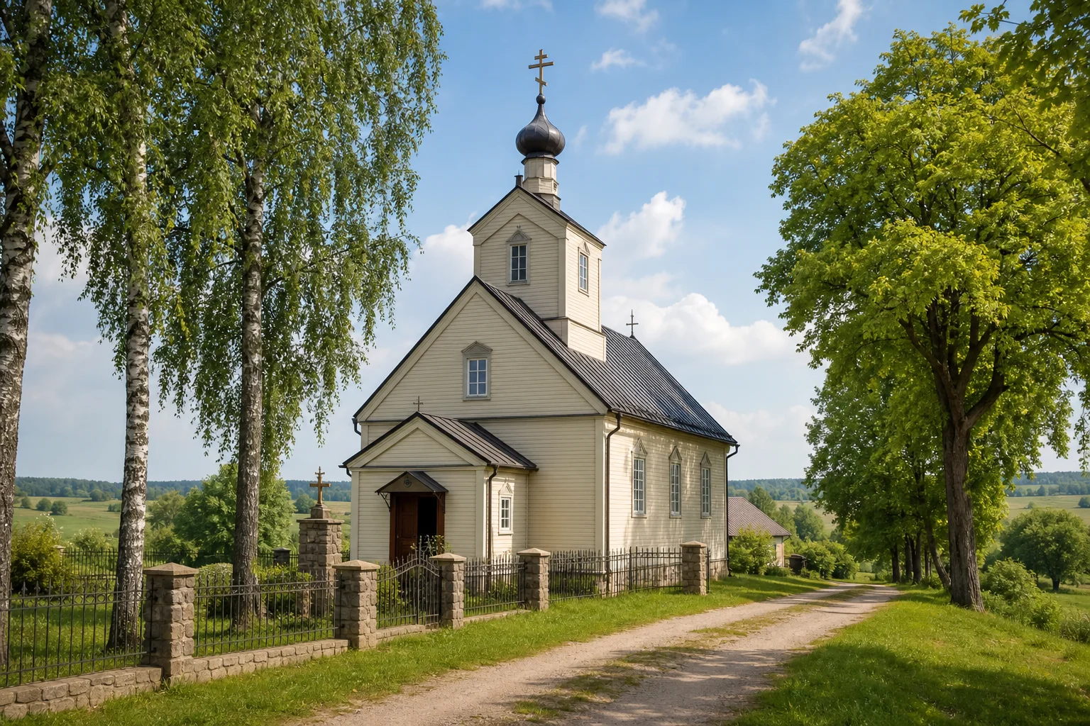 Храм Покрова Пресвятой Богородицы д. Белавичи БПЦ