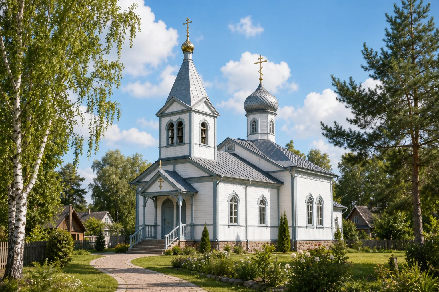 Храм святителя Николая Чудотворца (д. Валерьяново)
