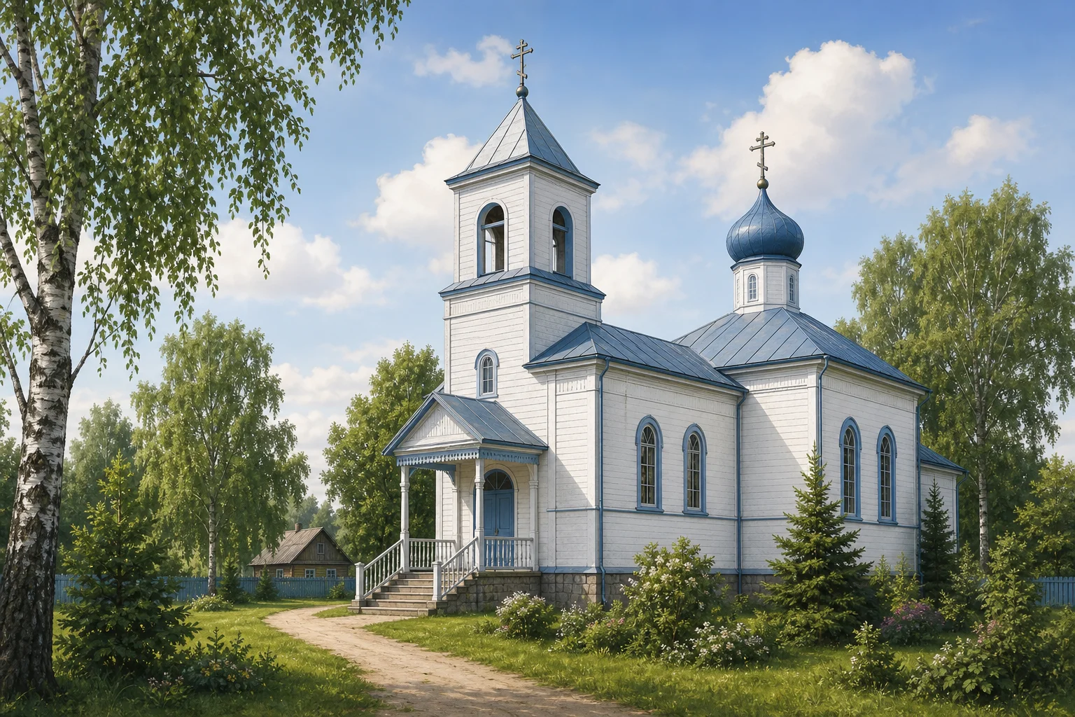 Храм Святителя Николая Чудотворца в Крайске