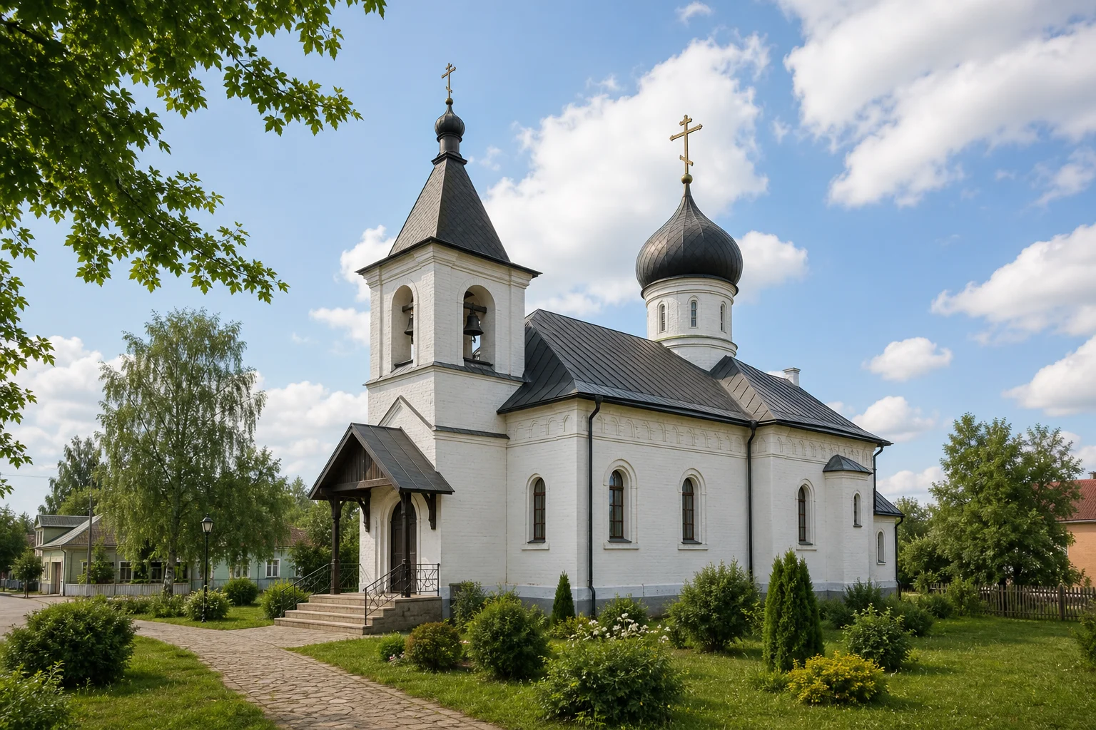 Храм святой преподобной Евфросинии Полоцкой (старый храм)