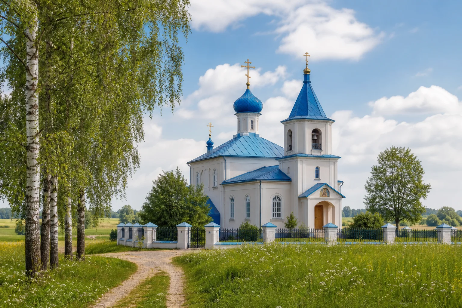 Храм в честь Покрова Пресвятой Богородицы в Бастеновичах