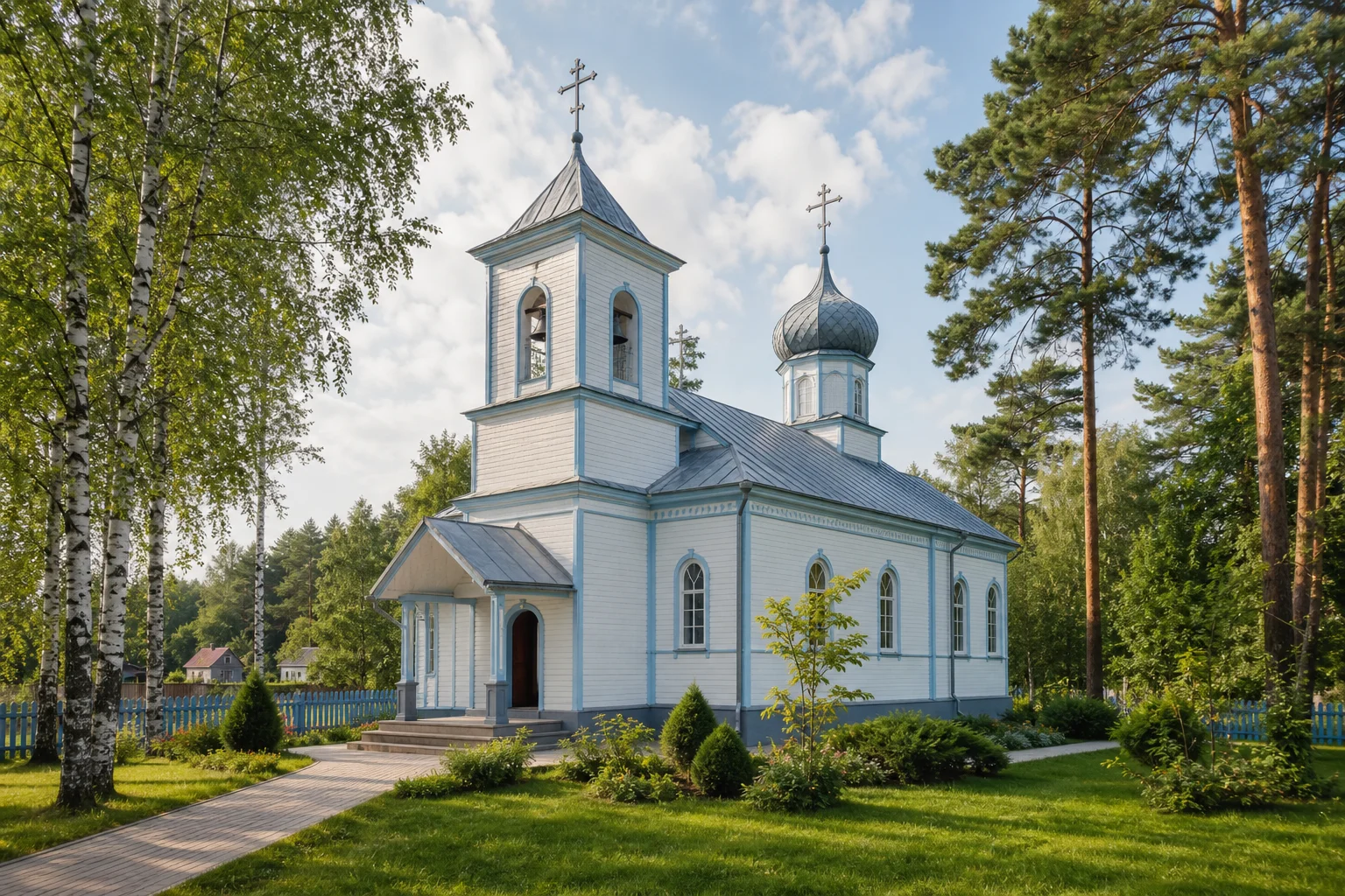 Храм Вознесения Господня (г.п.Россоны)