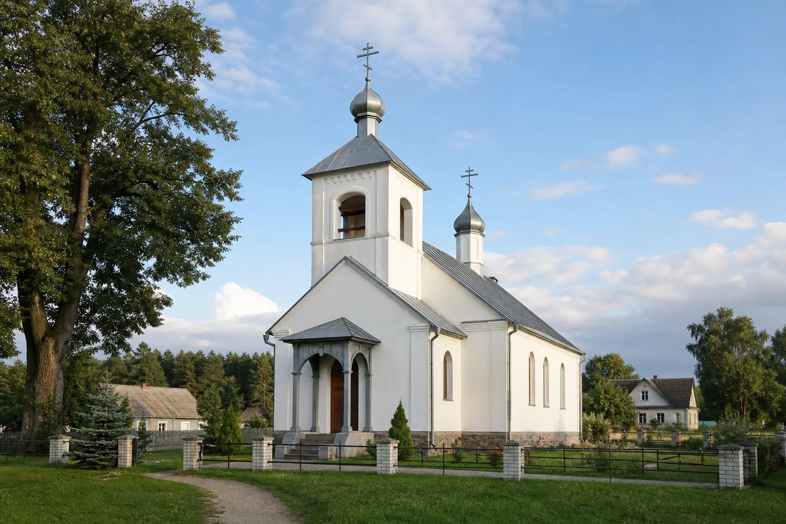 Храм Вознесения Господня в д. Медвядка