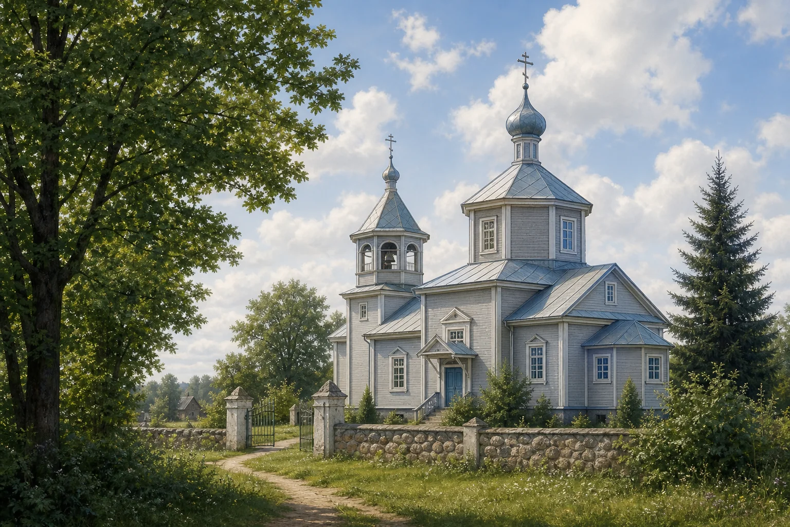 Иказнь, церковь св. Николая