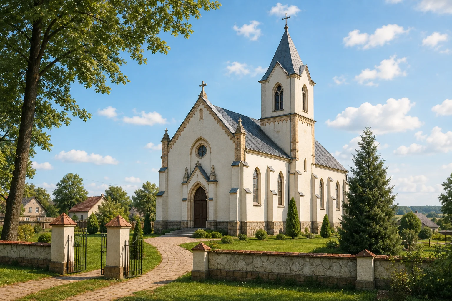 Индура, костел Троицкий