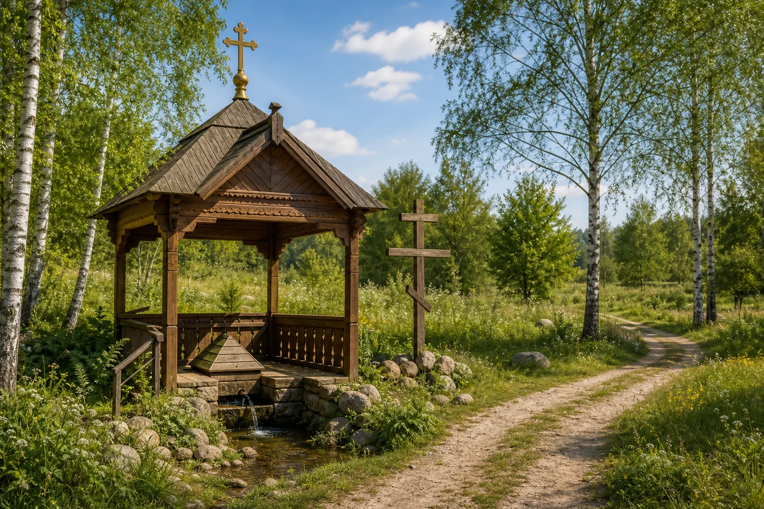 Источник Святого Пантелеймона в Лоске