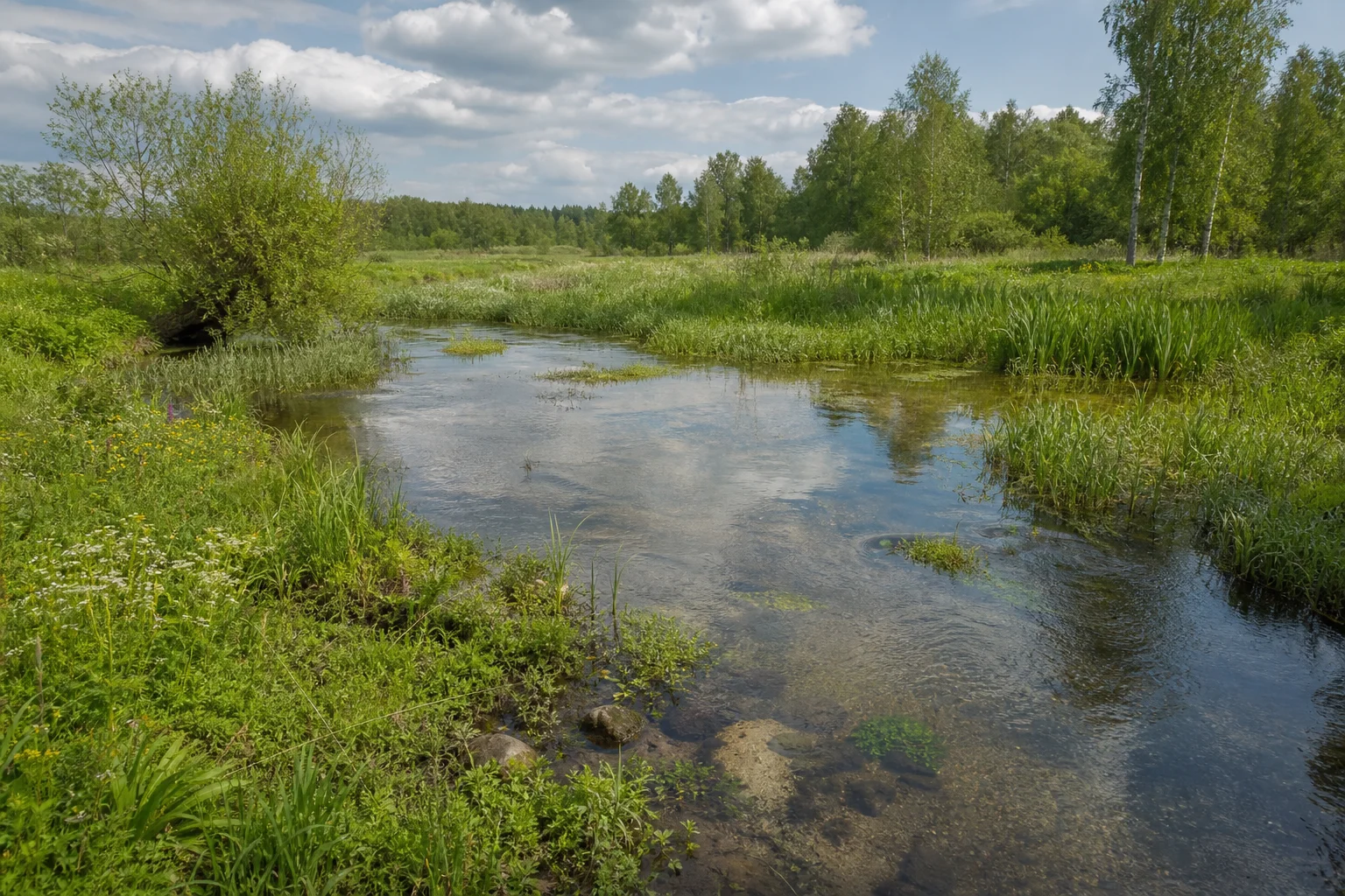 Исток реки Лань