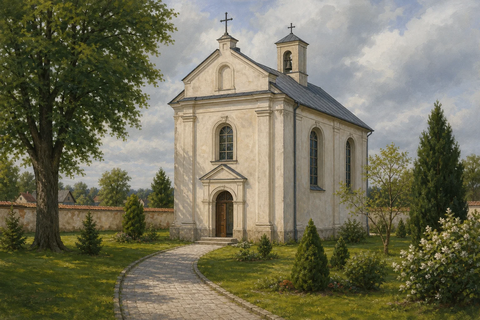 Ивье, часовня католич. св. Варвары