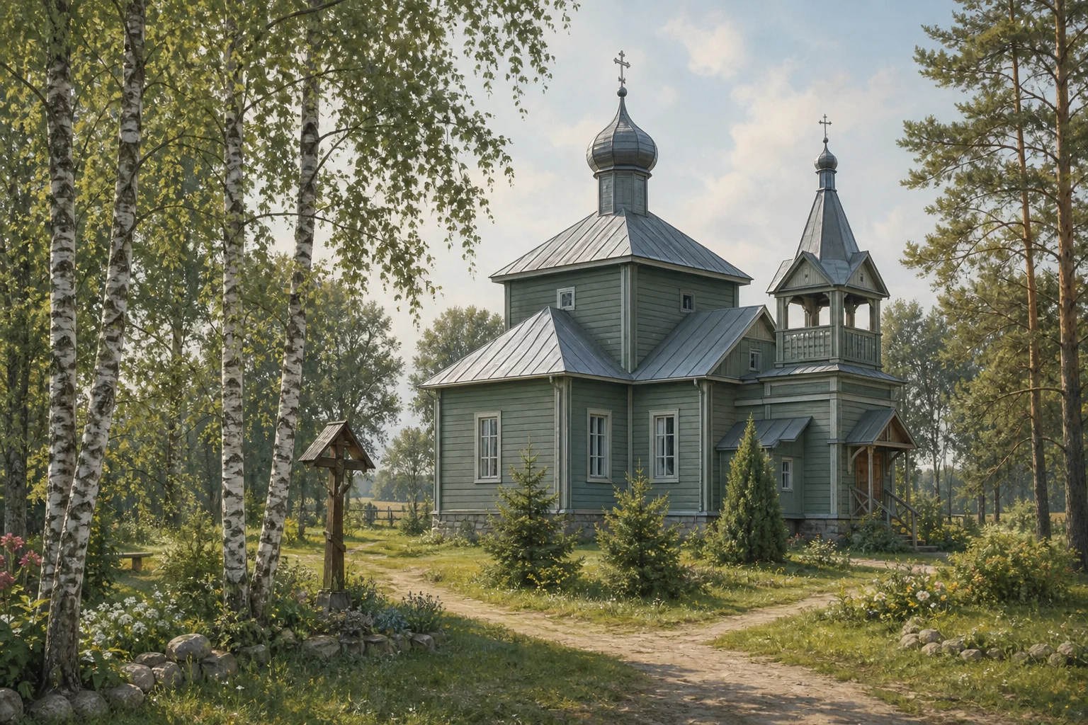 Ижа, церковь св. Иосифа (дерев.)