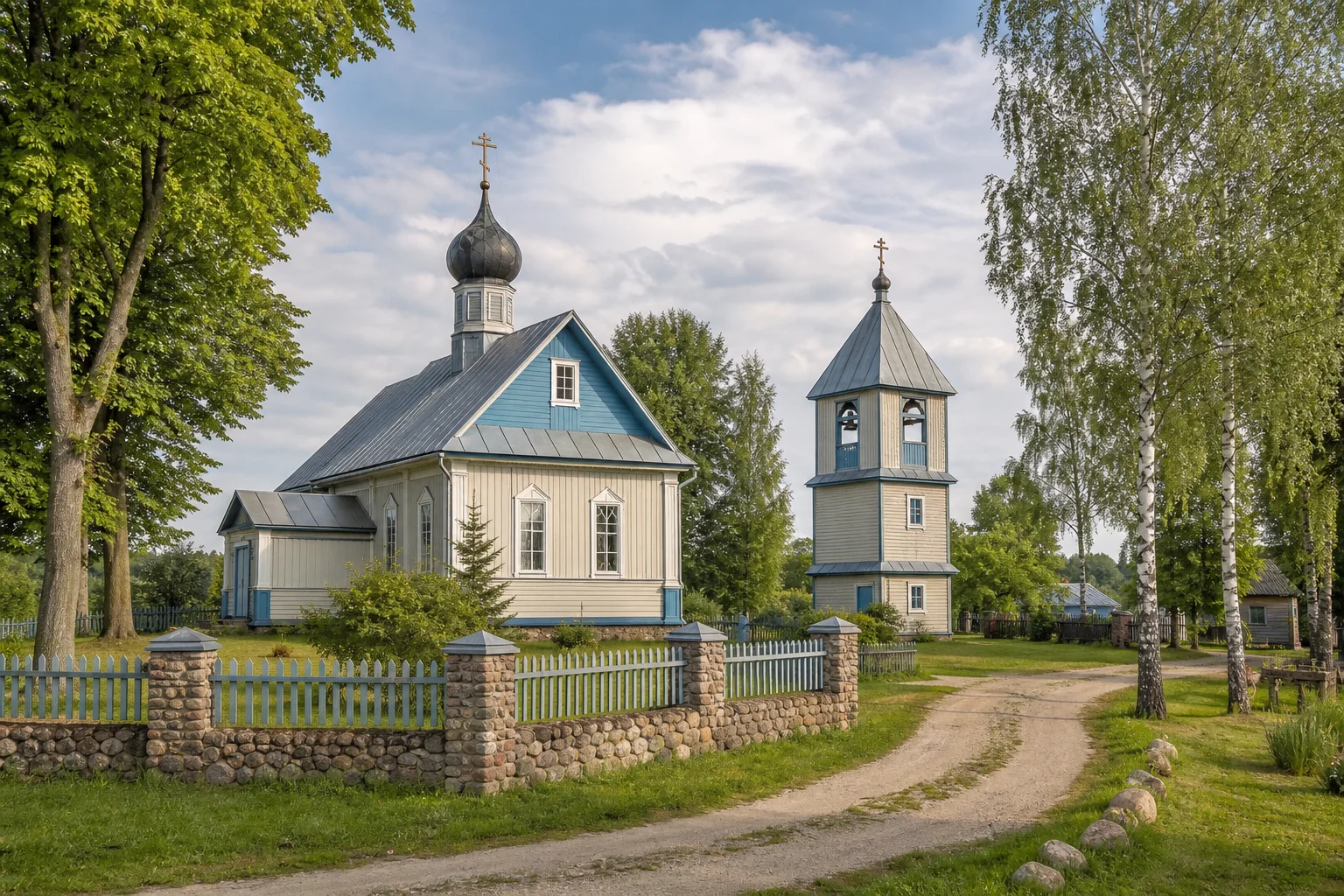 Кадино, церковь св. Пантелеймона (дерев.)