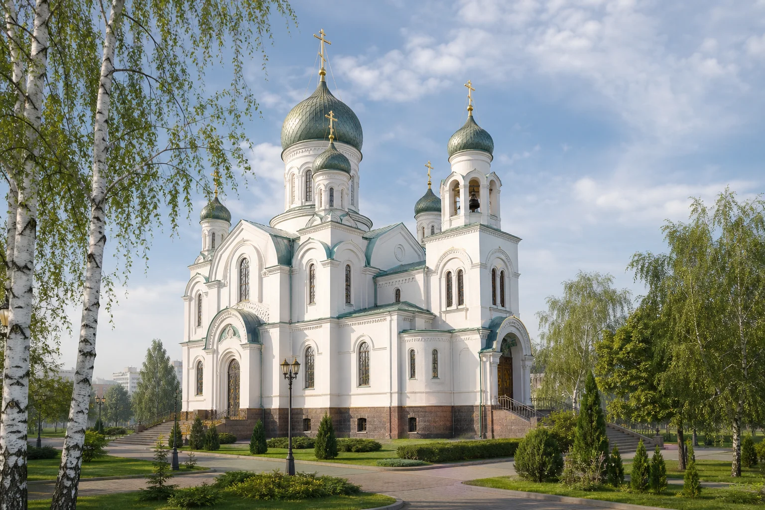 Кафедральный собор Трех Святителей в Могилеве