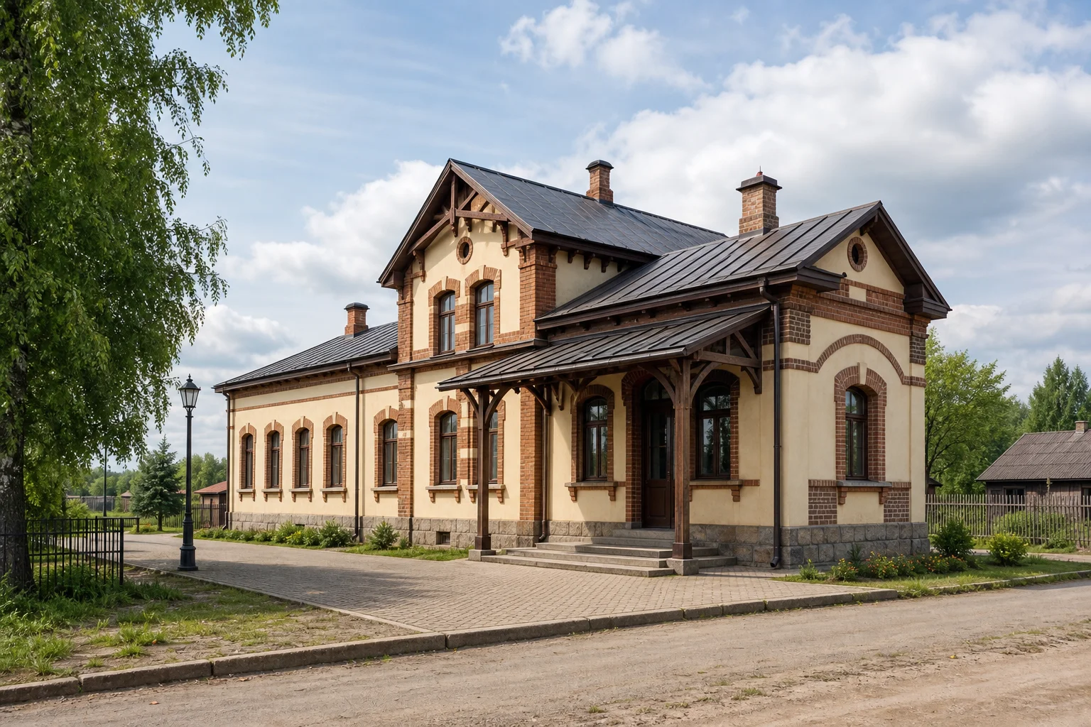 Калинино, почтовая станция "Климовка"