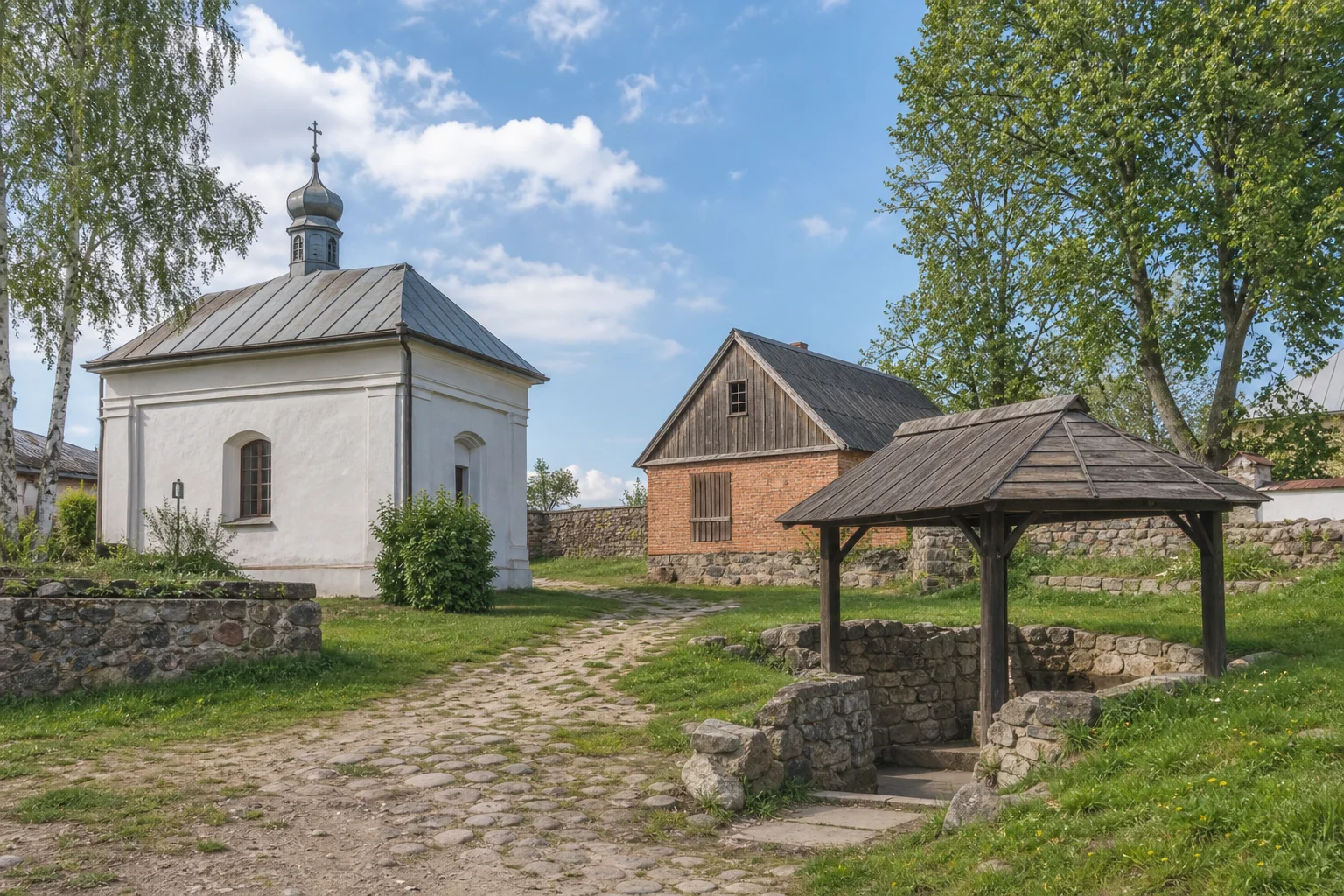 Камень-следавик и крыница, якая вшановваецца