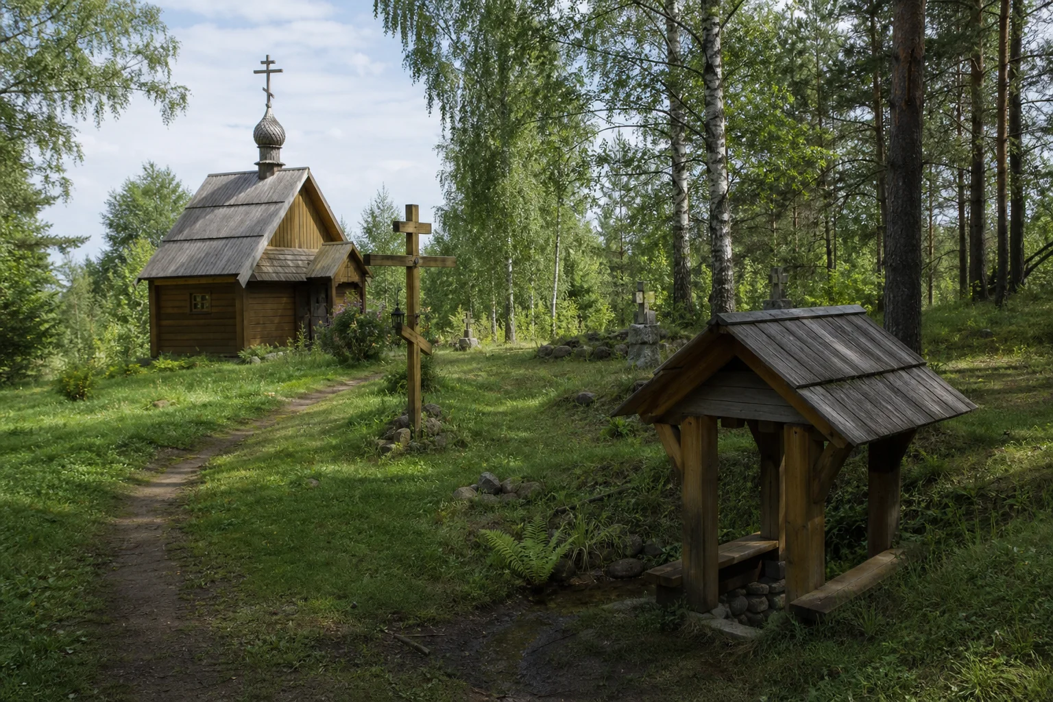 Камень-следовик у деревни Старые Дороги