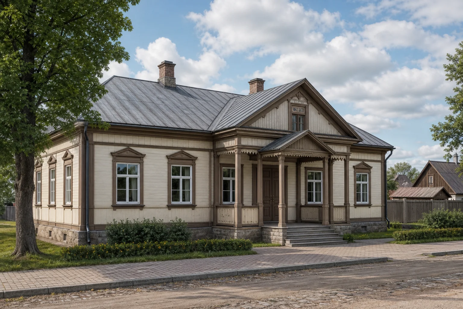Каменка, администрация гмины (дерев.)