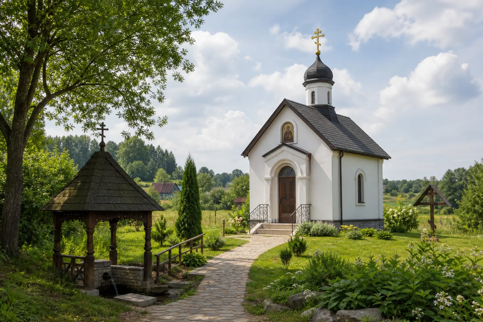 Каменка, часовня правосл. св. Софии Слуцкой