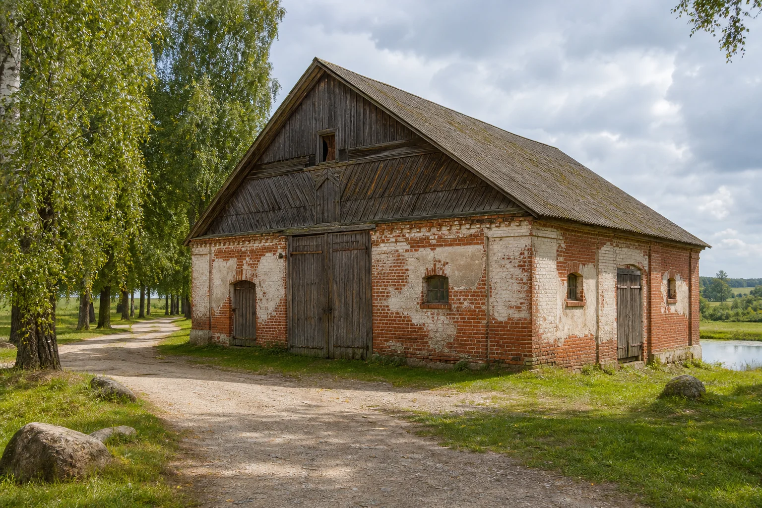Каменка, усадьба: амбар