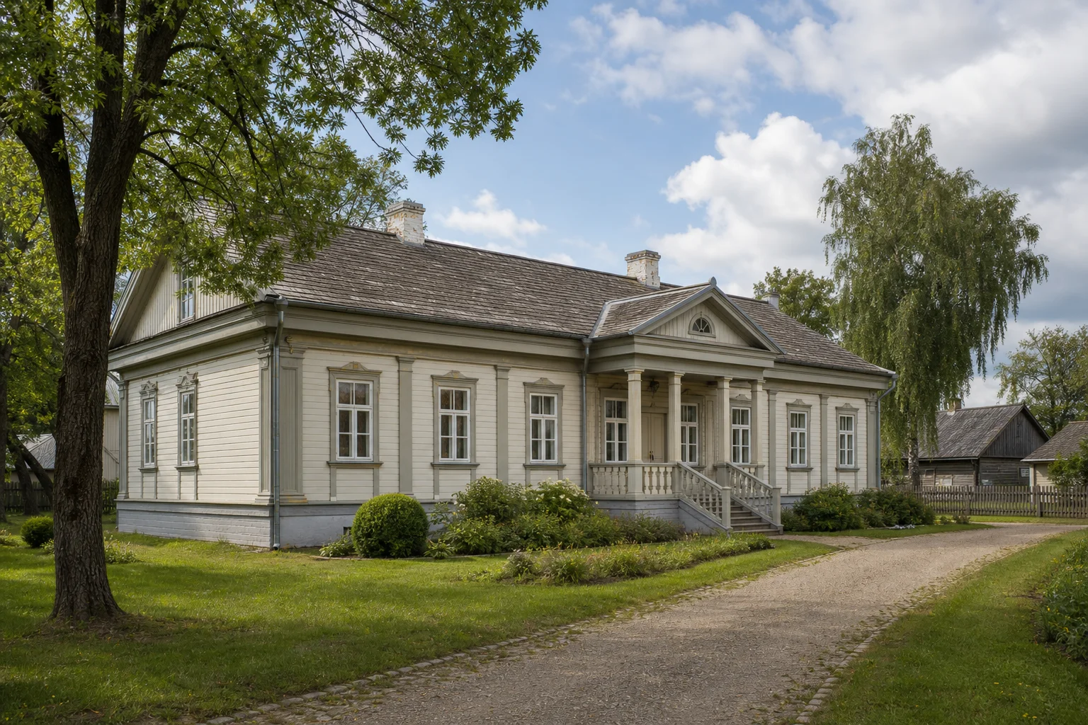 Каролиново, усадьба: усадебный дом (дерев.)