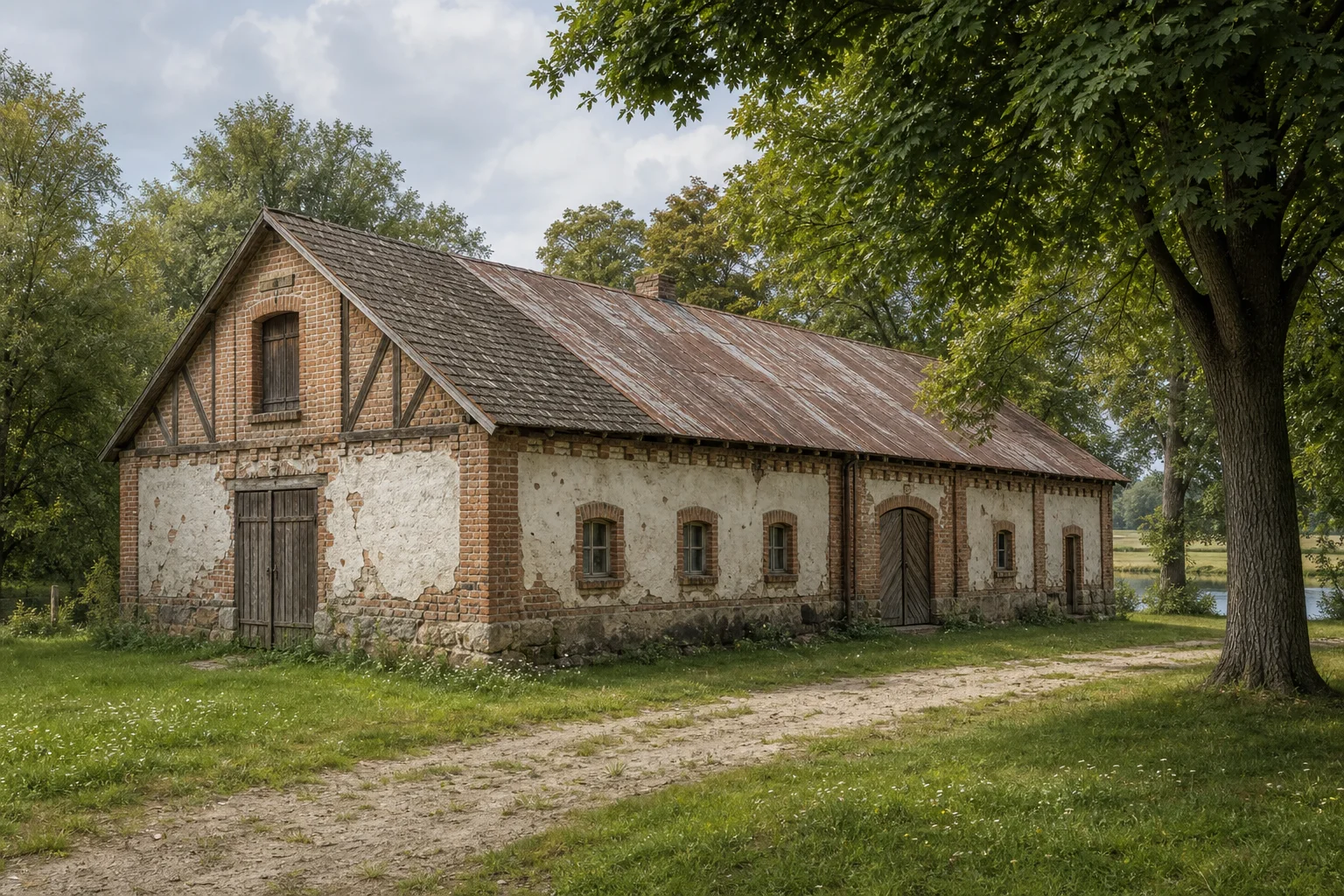 Каштановка, усадьба "Казимирово": хозпостройка