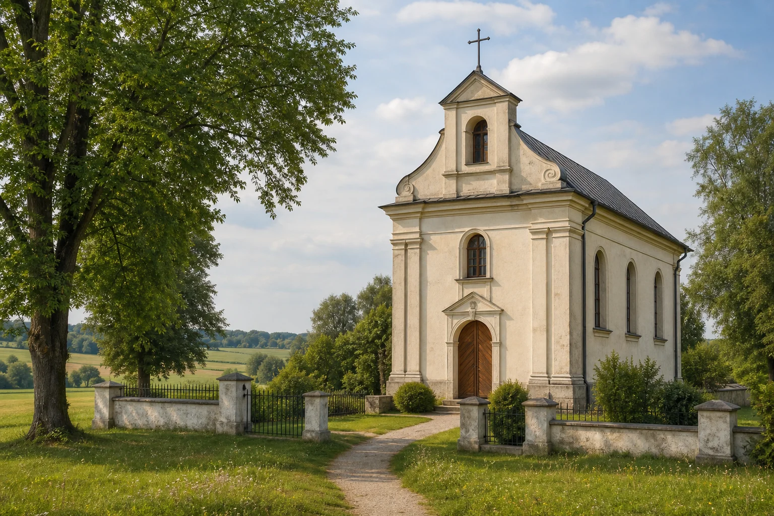 Католическая часовня в Лихосельцах