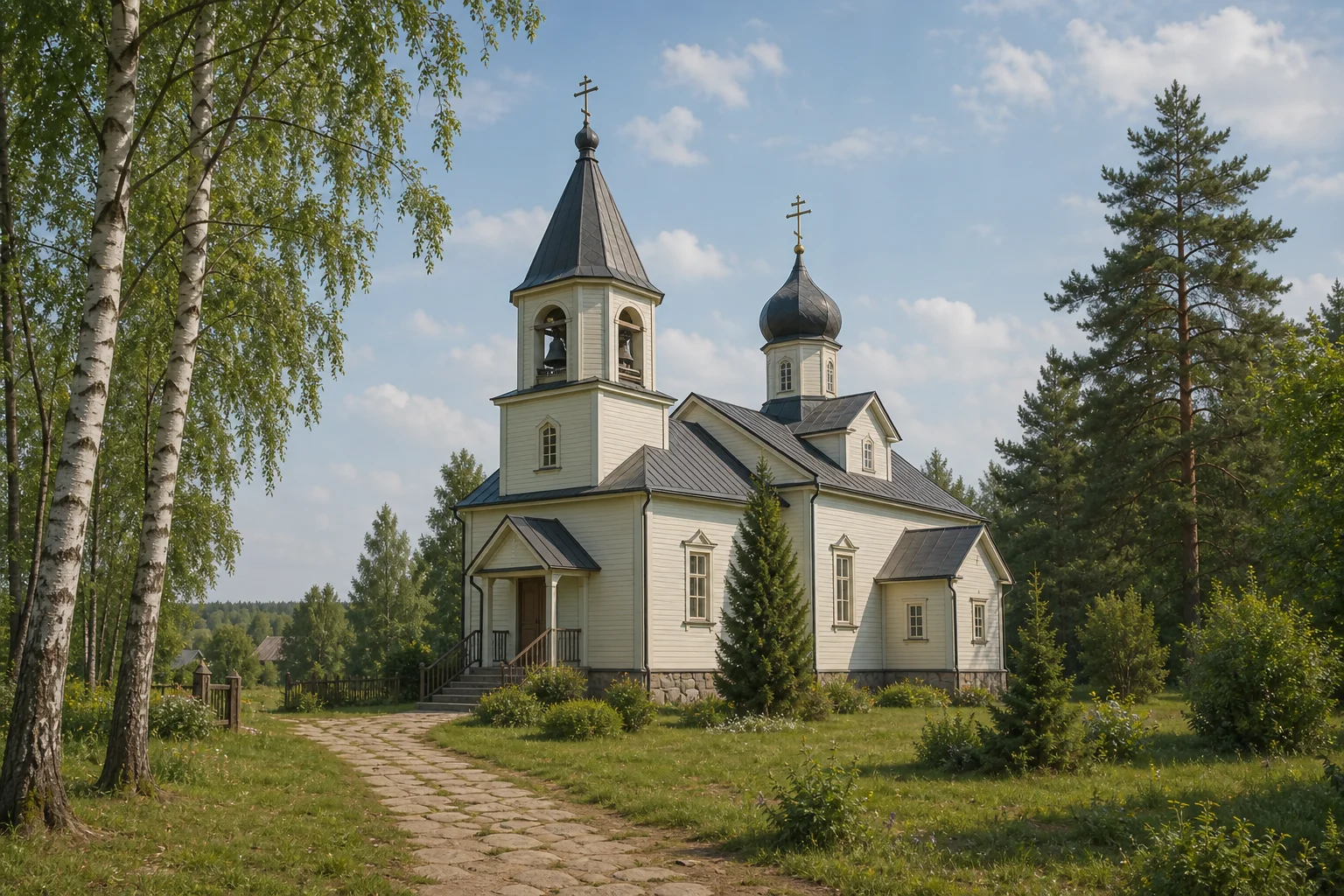 Кевлы, церковь иконы Богоматери "Всех скорбящих Радость"