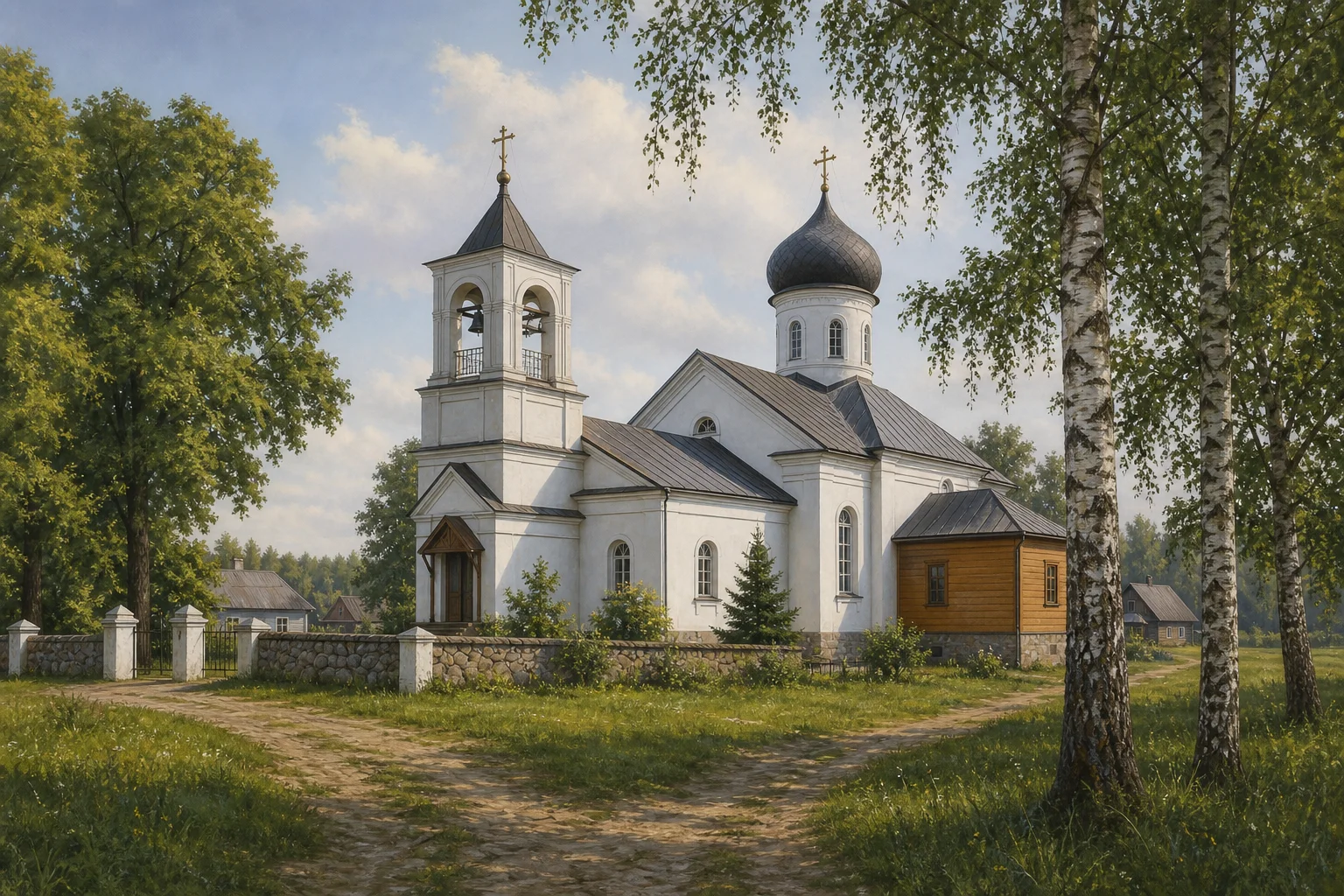 Кищицы, церковь Покровская