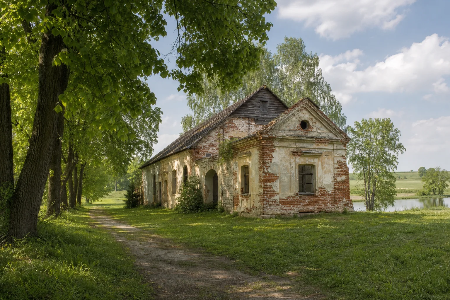 Кияково. Остатки усадьбы рода Кияковских