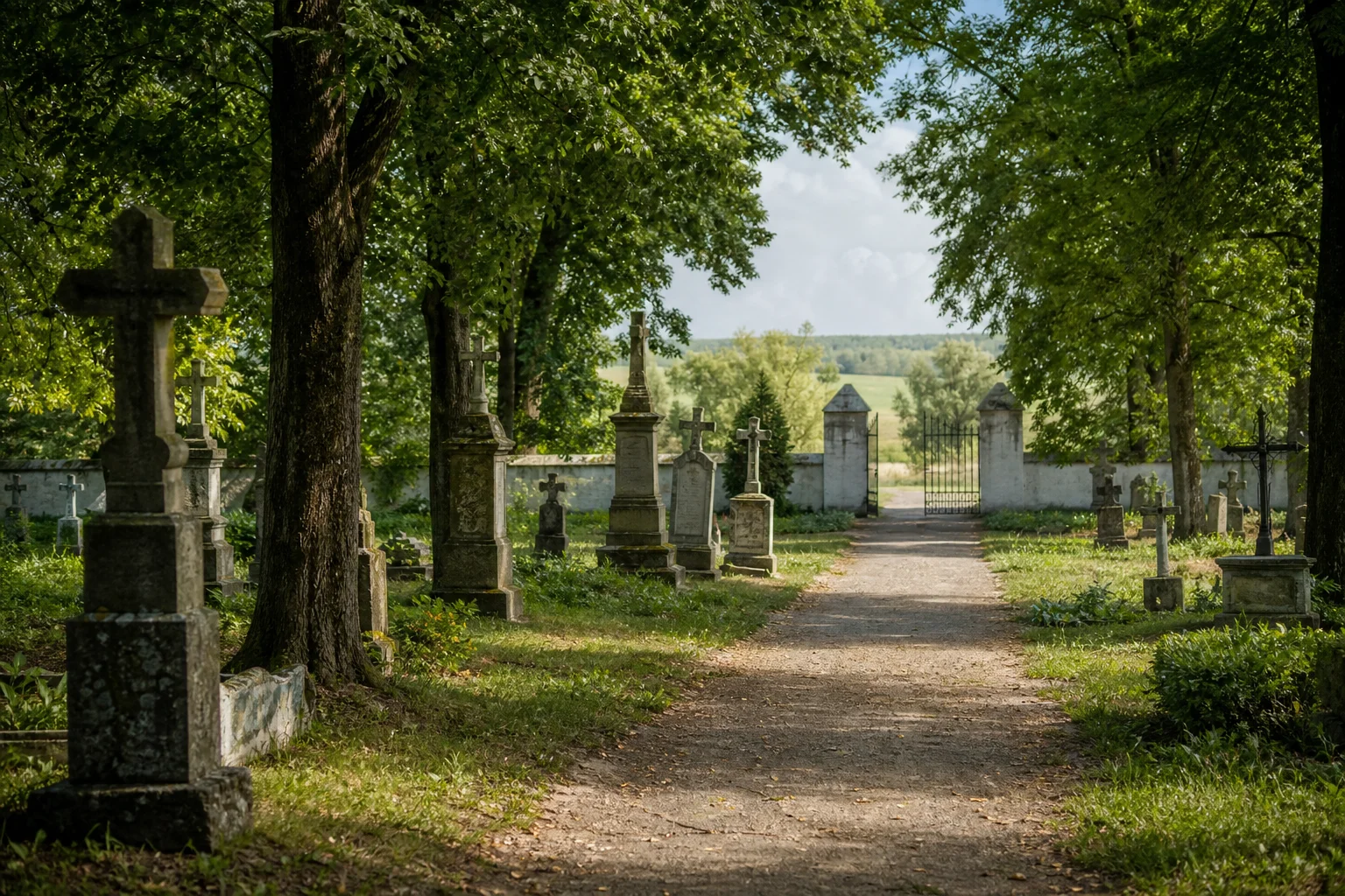 Кладбище старое католическое | Столбцы