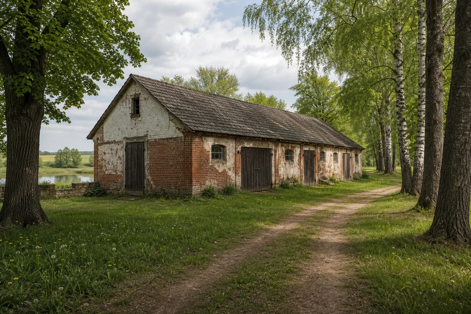 Клесино, усадьба: хозпостройка