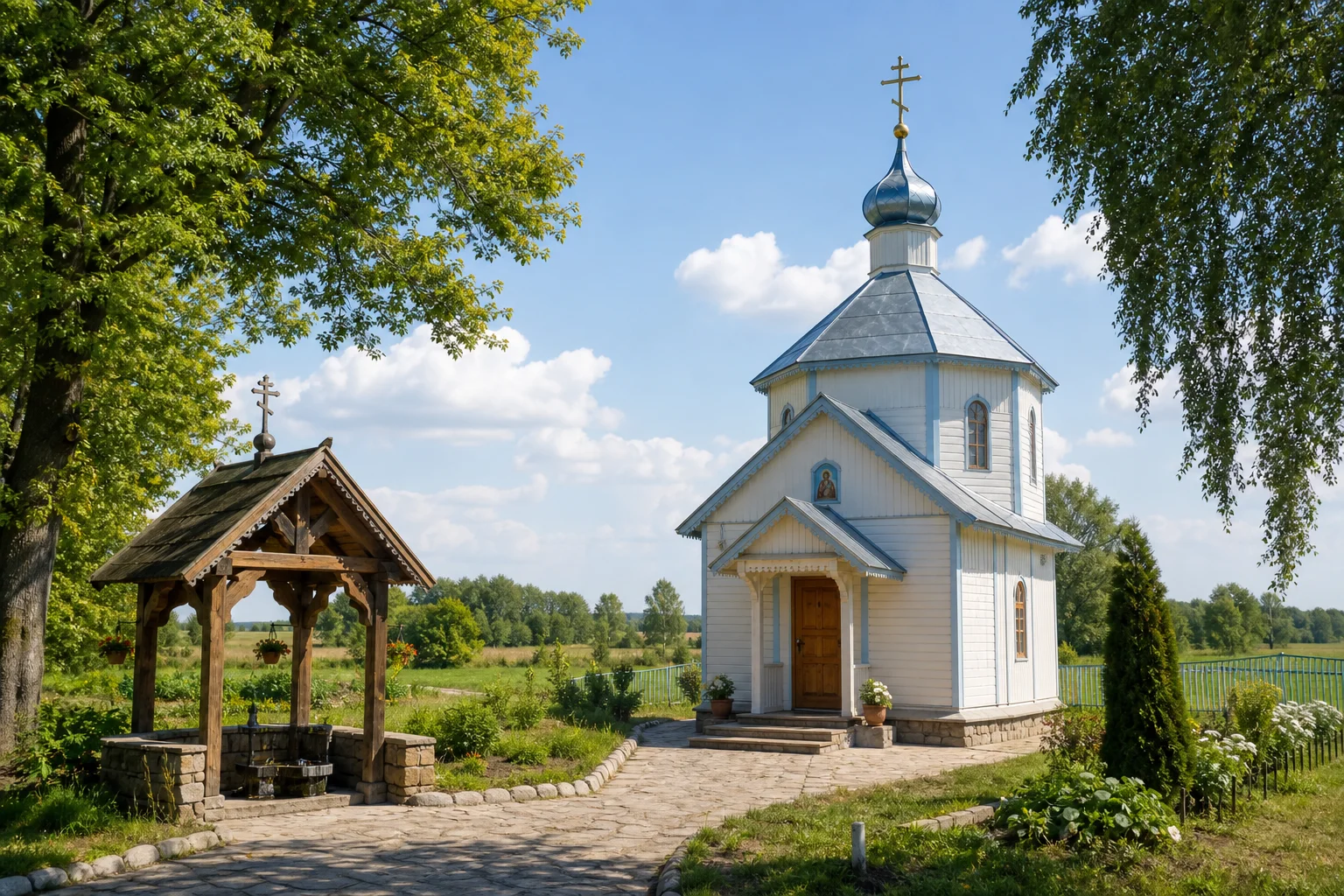 Кобрин, кладбище христианское: часовня