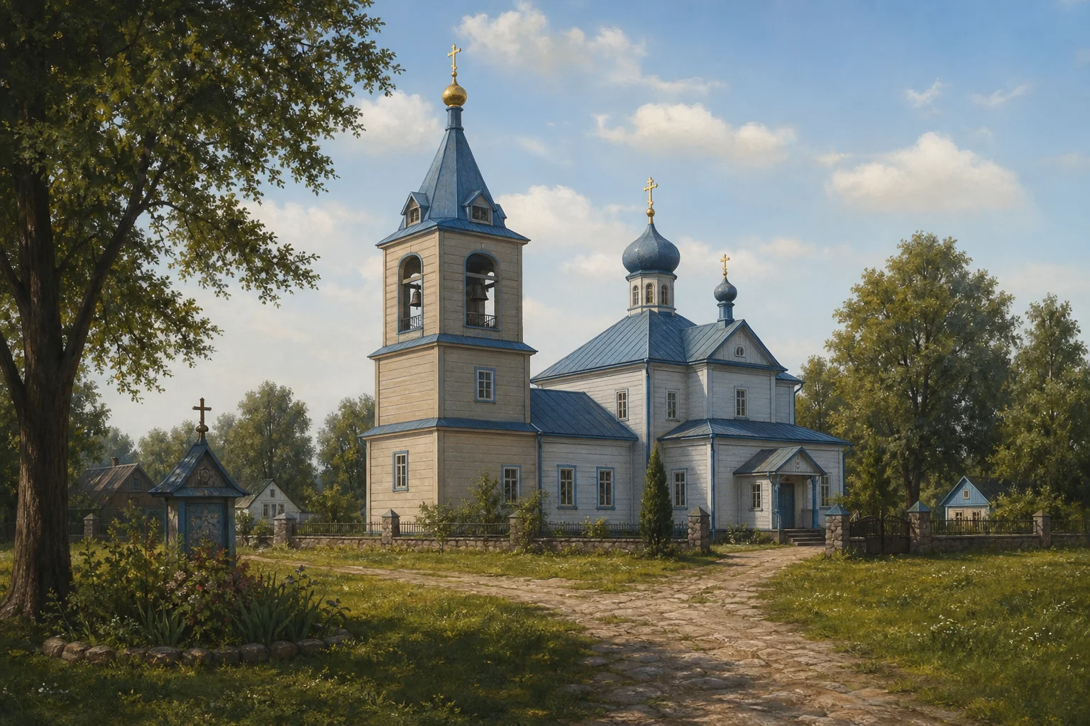 Колокольня в г.п. Шерешево