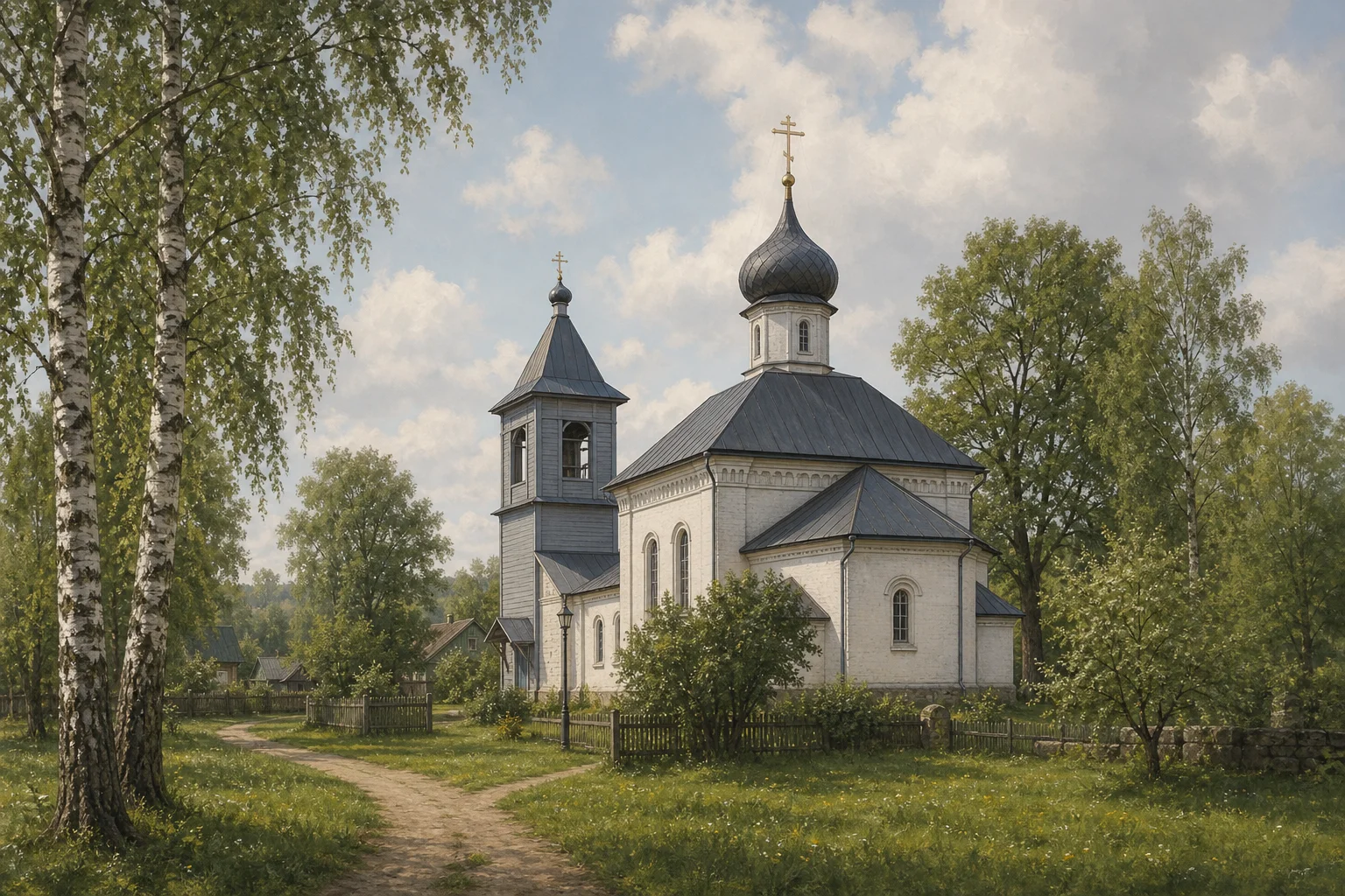 Комотово. Спасо-Преображенская церковь