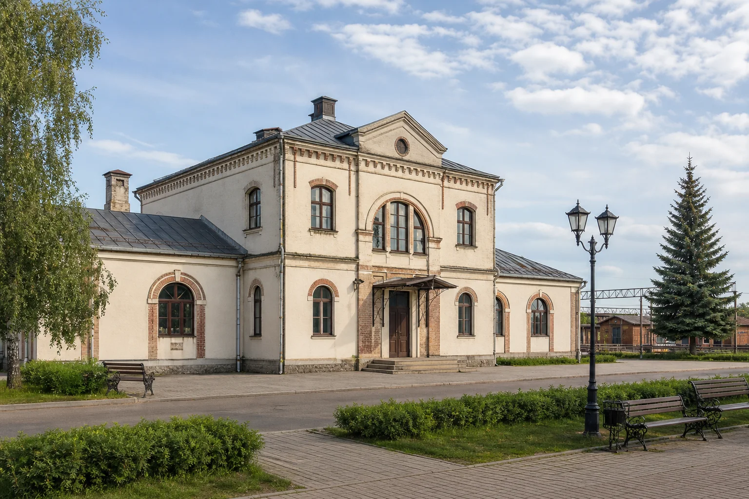 Комплекс зданий первого Минского аэровокзала