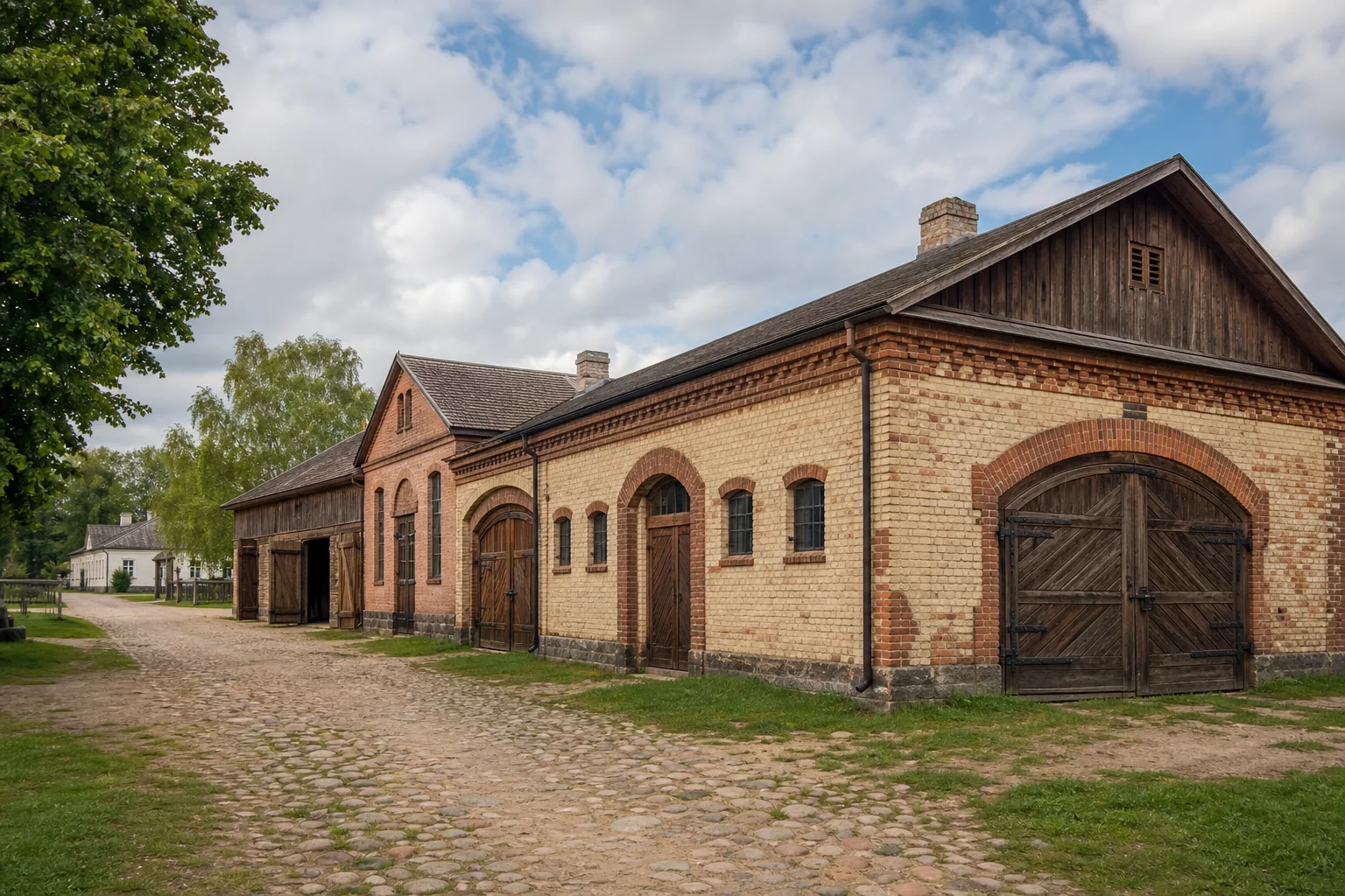 Комплекс бывшей почтовой станции: конюшни