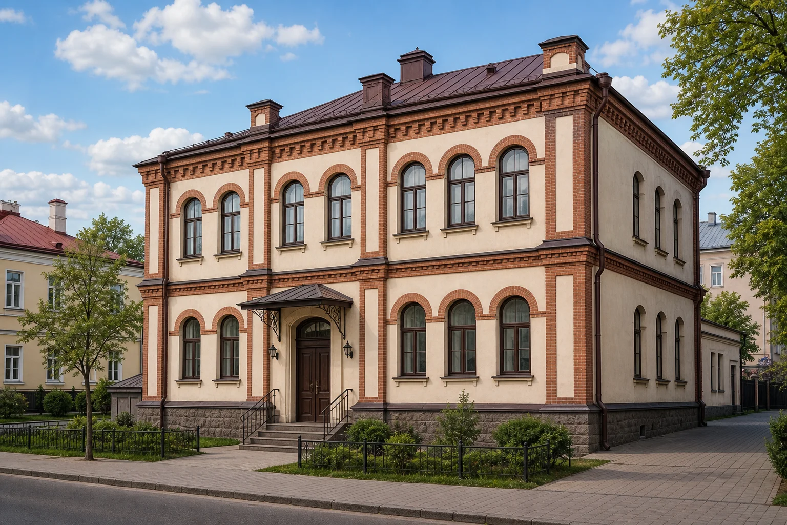 Комплекс бывшей еврейской больницы: здание (приемное отделение)