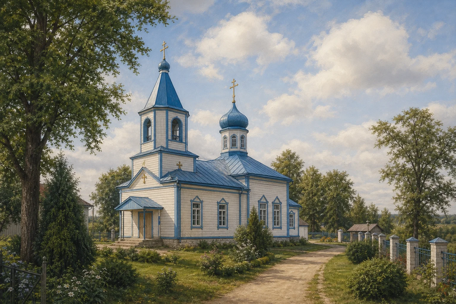 Коптевка. Успенская церковь