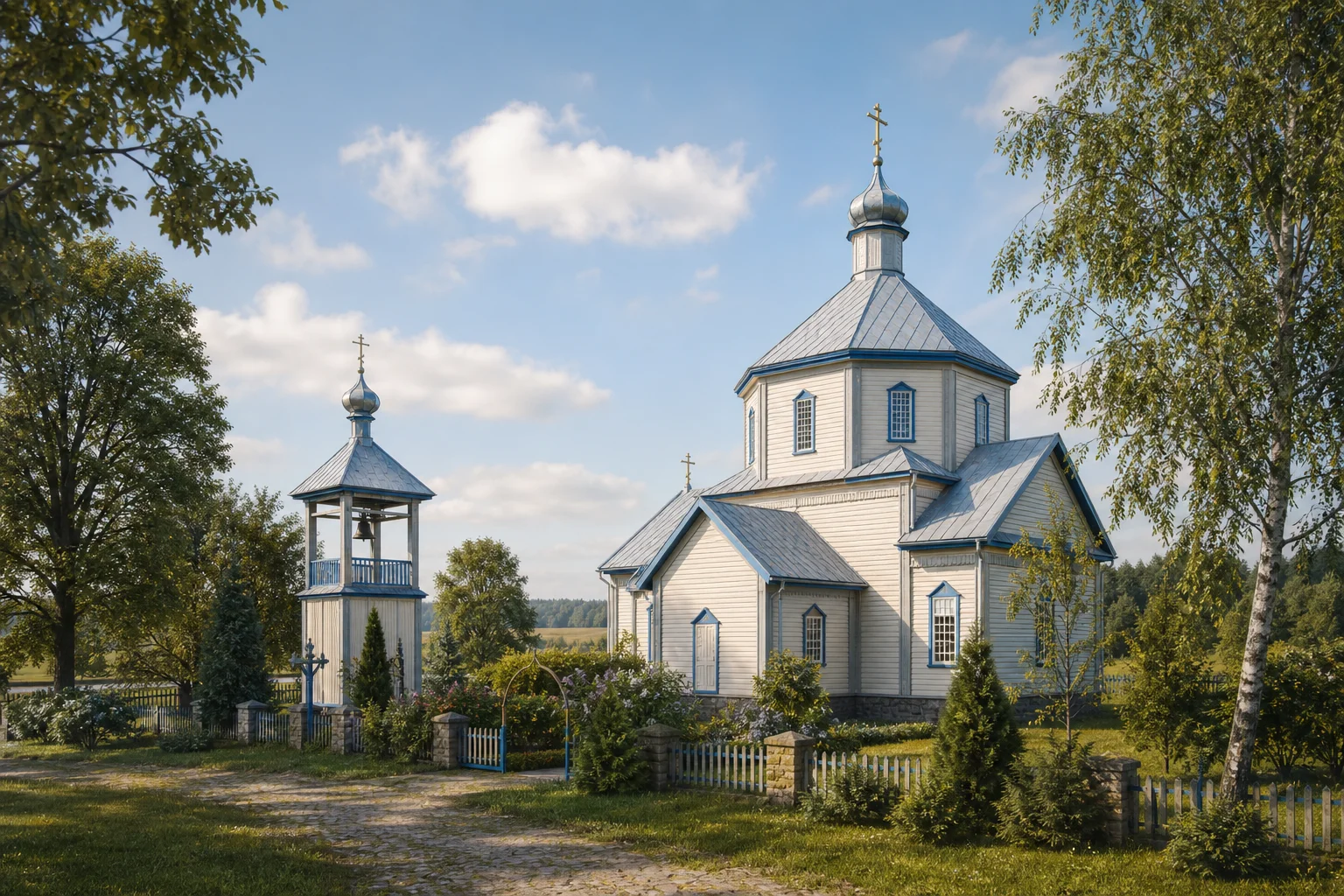 Косино, церковь Успенская (дерев.)