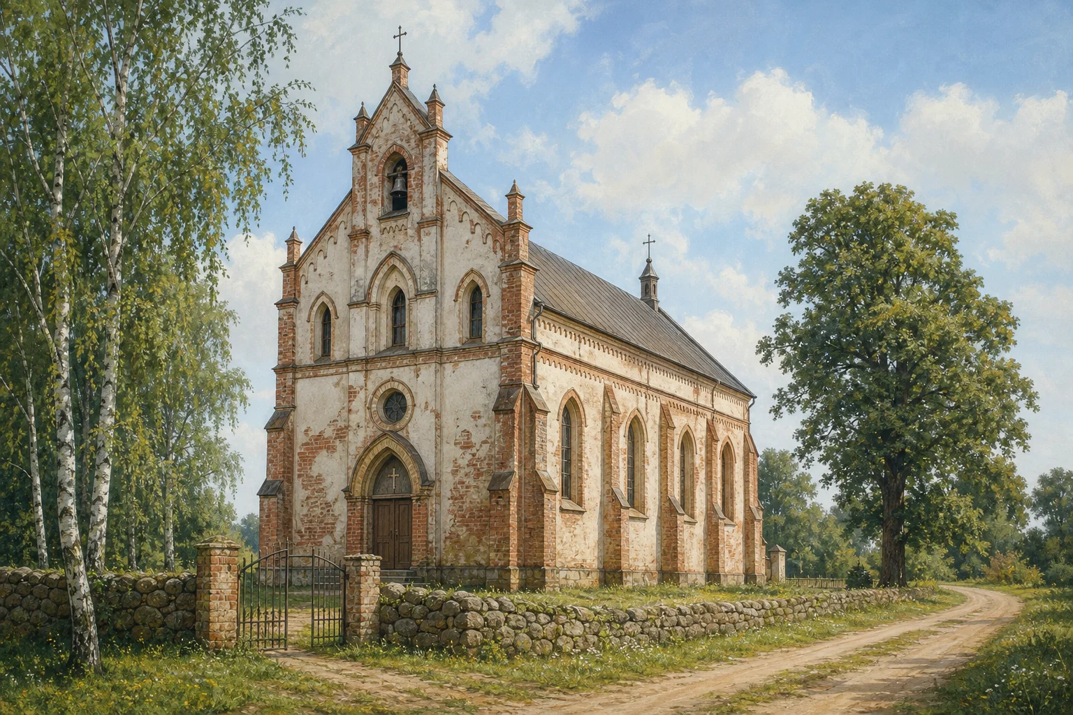 Костел Божьего Тела, 1856 г.п