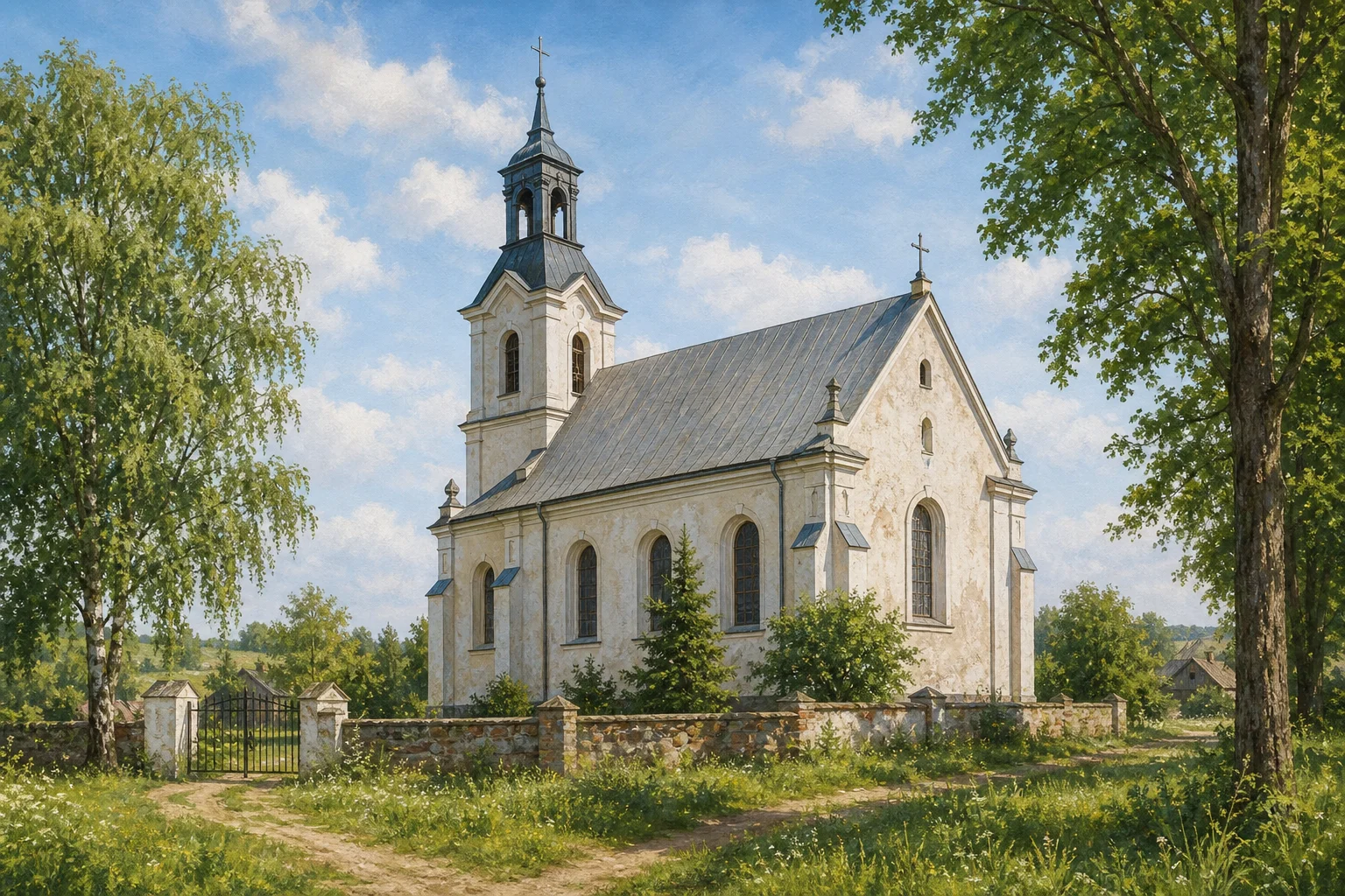 Костел Пресвятой Троицы деревни Войстом