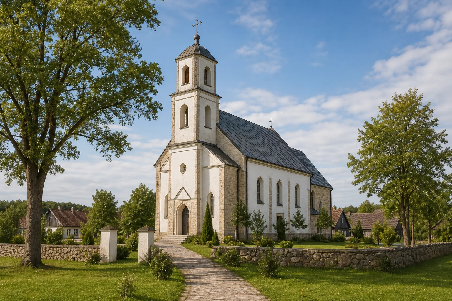 Костел Святого Алексея в деревне Селец