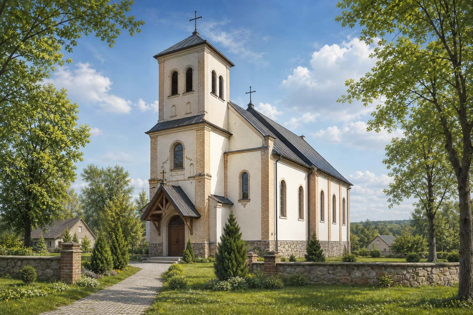 Костел Святых Ангелов Хранителей, аг. Роготно