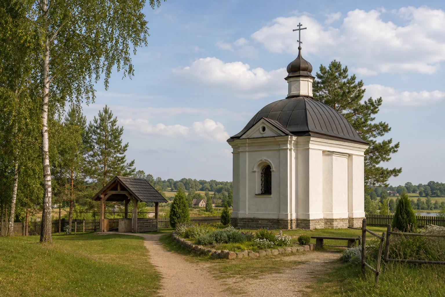 Козловщина, часовня-усыпальница Друцких-Любецких