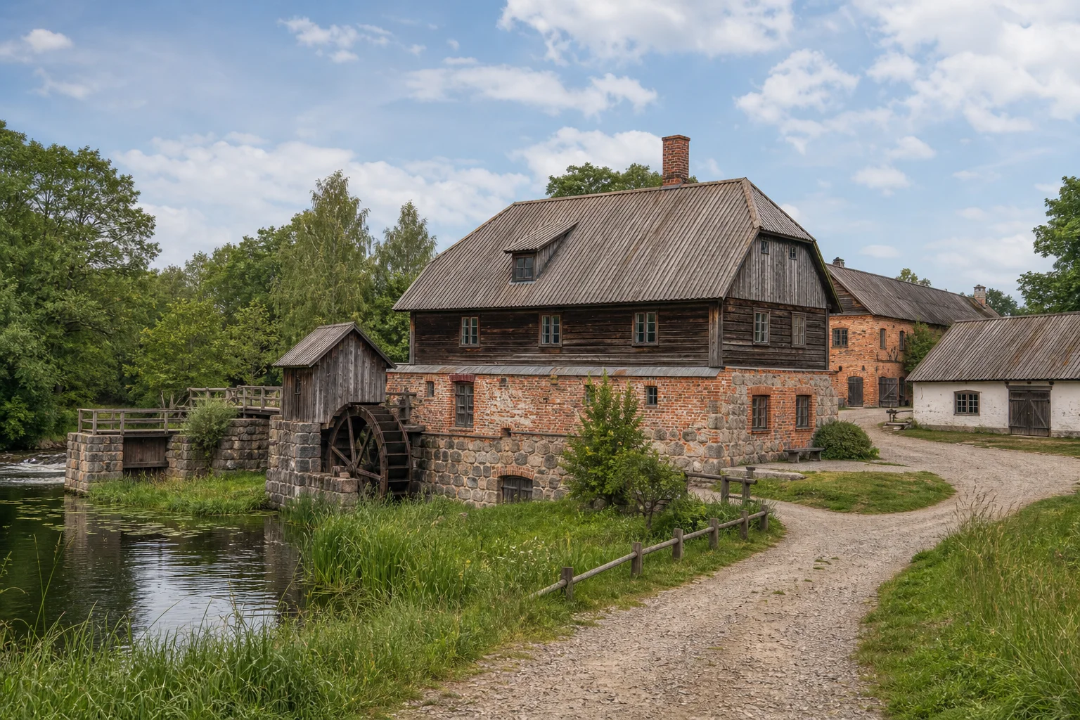 Козловщина, водяная мельница