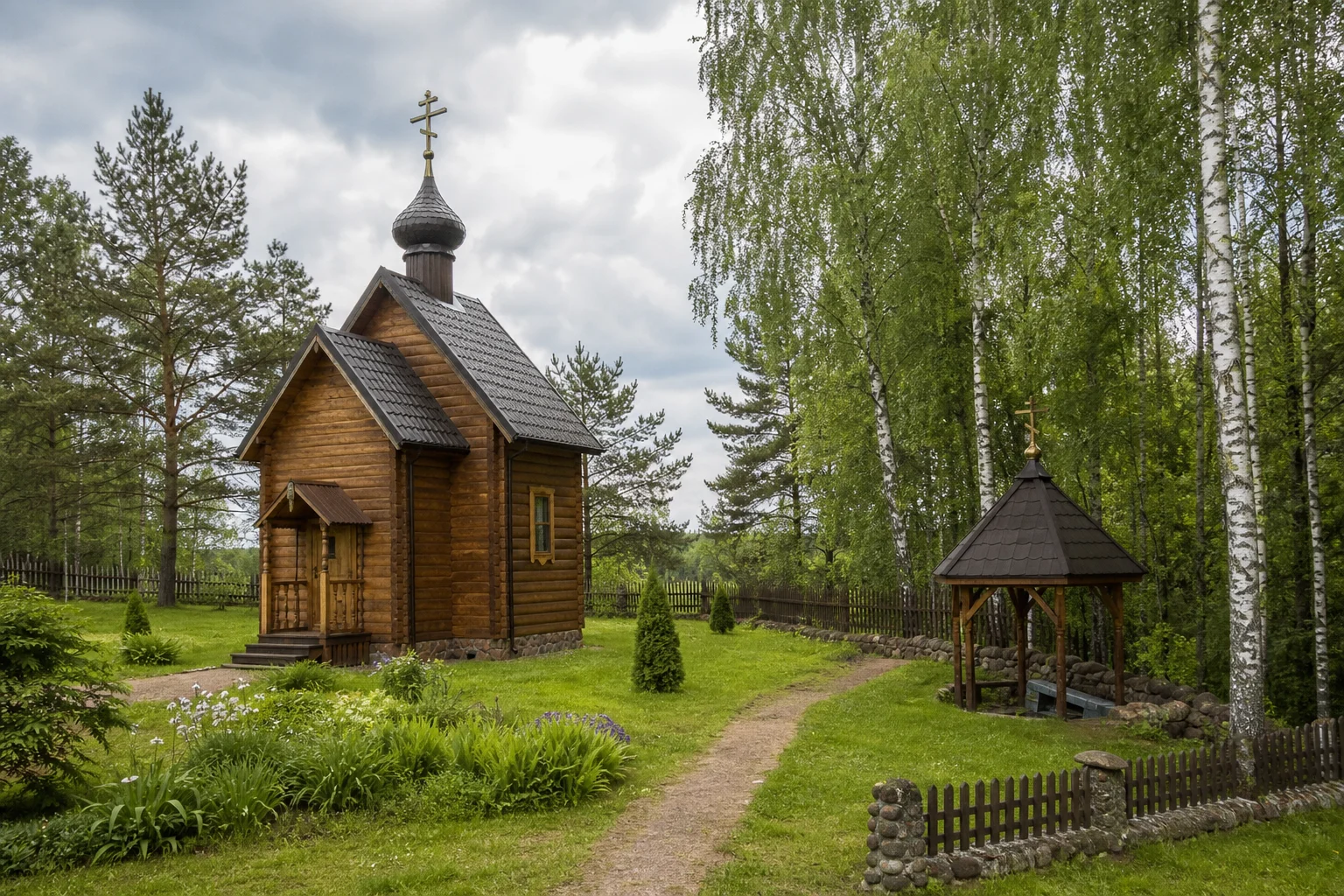 Козлы, часовня правосл. (дерев.)