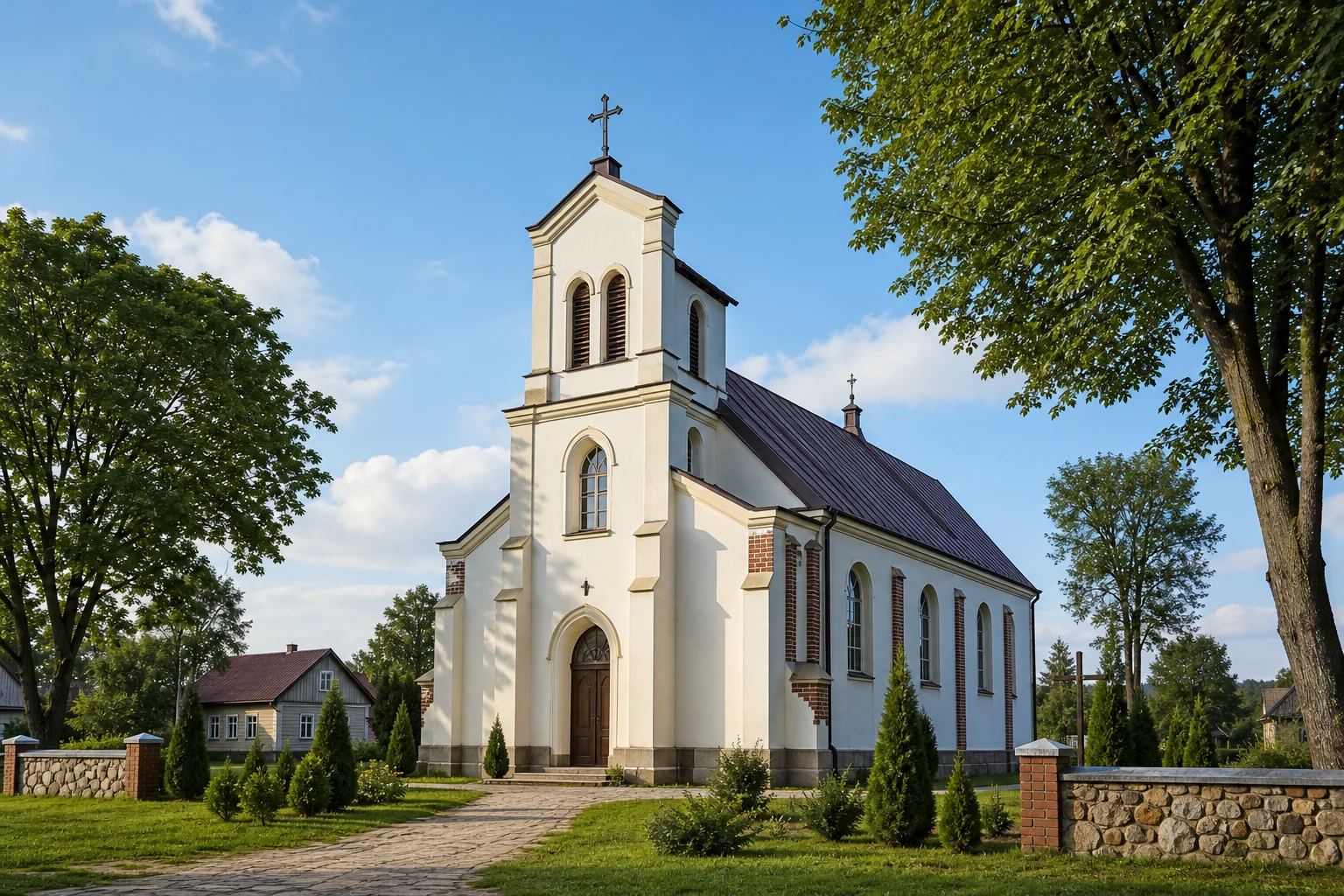 Кремяница. Костел Святого Юрия